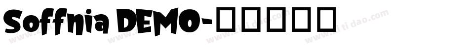 Soffnia DEMO字体转换
